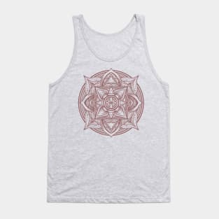 mandala rose Tank Top